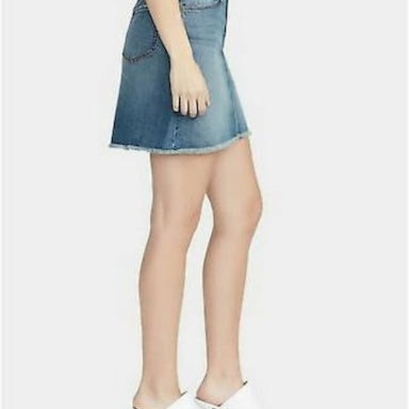 William Rast a-Line Denim Skirt - Picture 2 of 4